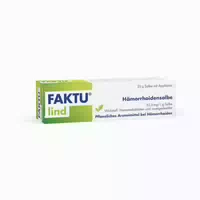 Faktu Lind Hämorrhoidensalbe Bei Jucken, Nässen, Brennen, Entzündungen, Kleinen Blutungen, 25 G Mit Applikator