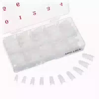 Falsche Nägel Acryl Französisch 500 Stücke Box Frauen Natur 1 st