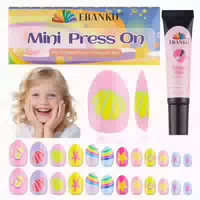 Falsche Nägel Kinder Mädchen Seestern 24 Stück Nagelkleber R 1 st