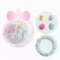 Falsche Nägel Kinder Nagelkleber 3d Nailtips Blue 1 ml 1er 1 st
