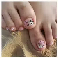 Falsche Zehennägel 12 Größen Nail Art French E French 2 24pc 1 st