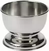 Fantasia Rasierschale Mit Fuß, Metall, Silber, Höhe: 7 Cm Ø