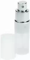 Fantasia Taschenzerstäuber, Kunststoff Transparent Weiß, Mit Glasbehälter, 8 Ml, Höhe