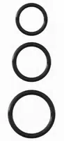3 Teiliges Penisring Set „silicone 3 Ring Stamina Set“, Aus Silikon