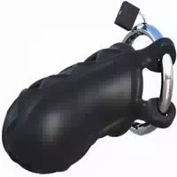 Fantasy C Ringz Fantasy C Ringz Extreme Silicone Penis Blocker Peniskäfig Schwarz