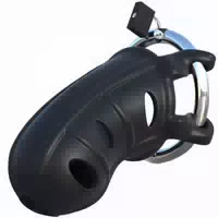 Peniskäfig „hardcore Silicone Cock Blocker“ Mit Schloss Und Schlüssel