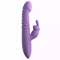 Stoßvibrator “her Thrusting Silicone Rabbit”, Mit Heizfunktion | Fantasy For Her