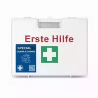 Fap First Aid Products Erste Hilfe Koffer Labor & Chemie Din 13157 Weiß
