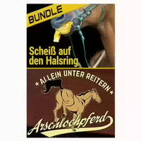 Arschlochpferd Bundle Allein Unter Reitern & Scheiß