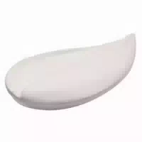 Farfalla Duftstein Blatt, Unterseite Glasiert mit Schachtel