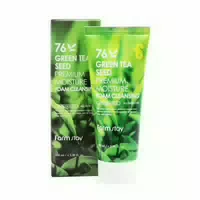 Farm Stay 76 Green Tea Seed Premium Moisture Foam Cleansing 100ml