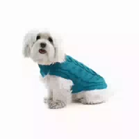 Fashion Dog Hunde Strickpullover Mit Zopfmuster