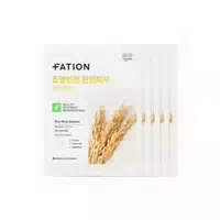 Fation Real Fit Rice Bran Brightening Mask 5stücke