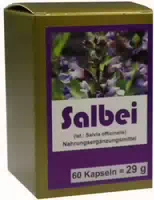 Salbei Kapseln Nahrungsergänzugsmittel 60 Stück