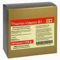 Thiamin Kapseln Vitamin B1 240 St