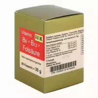 Vitamin B6 B12 Folsäure N Kapseln 200 St