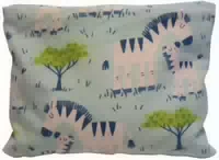 Wärmekissen 20x16 cm Zebra Blau Traubenkern