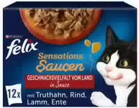 Felix Sensations Saucen Geschmacksvielfalt Vom Land in Sauce