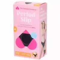 The Female Company Menstruationsslip – Seamless – Schwarz – Größe m