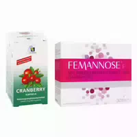 Femannose F Granulat Und Cranberry Kapseln 400 Mg