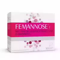 Femannose F – Vorportioniertes Trinkgranulat mit 2000 mg D Mannose und 100 mg Preiselbeer Extrakt