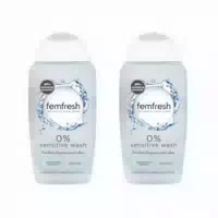 Femfresh 0% Sensitive Intimate Wash 250ml Duo Set