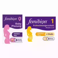Femibion 0 Babyplanung 56 stk Femibion 1 Frühschwangerschaft 5