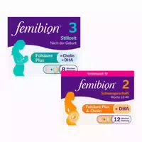 Femibion 3 Stillzeit Nahrungsergänzung, Cholin, Dha, Folsäure Plus⁶ Jetzt 20% mit dem Code Femibion20 Sparen