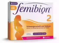 Femibion 2 Schwangerschaft ohne Jod 2 X 60 Tabletten und Kapseln Kombipackung