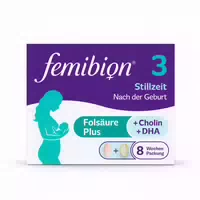 Femibion 3 Stillzeit 4 Wochen Packung mit 28 Tabletten und 28 Kapseln