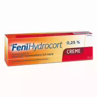 Fenihydrocort Creme 0,25 %, Hydrocortison 2,5 mg g