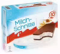 Milch Schnitte Pfirsich Maracuja