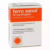 Ferro Sanol 40mg Dragees