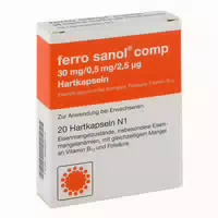 Ferro Sanol Compositus Hartkapsel Mit Msr Überz Pellets