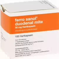 Ferro Sanol Duo Mite 50 mg 20 Magensaftresistente Kapseln
