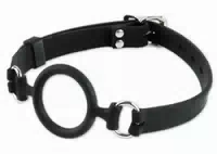Knebel „silicone O Ring Gag“, Aus Silikon