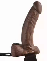 Umschnalldildo „extreme Hollow Strap On“, Hohl, 26 Cm