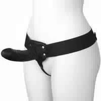 Fetish Fantasy Hollow Strap On For Him Or Her Mit Vibrator 15 Cm