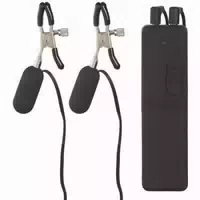 Nippelklammern „vibrating Nipple Clamps“, 3 Vibrationsmodi