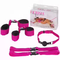 10 Teiliges Bondage Set „pink Passion Bondage Kit“, Grundausstattung Für Fessel Einsteiger