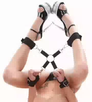 Fessel Kreuz „heavy Duty Hogtie Kit“, Gepolstert