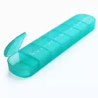 Fhorain Tablettenbox 7 Tage Pillendose Medikamentenbox Vitam 1 st