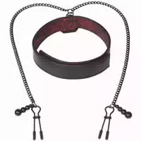 Fifty Shades Of Grey Fifty Shades Of Grey Sweet Anticipation Halsband mit Nippelklemmen Bunt