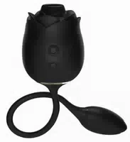 Pulsator „dark Blushing Rose“ Mit Vibro Ei