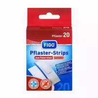Figo Pflasterstrips Sensitiv Faservlies