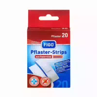 Figo Pflasterstrips Sensitiv Faservlies 20 St