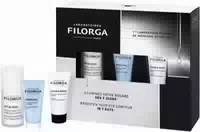 Filorga Basic Coffret Brightening = Optim Eyes 15ml Hydra Hyal Cream 15ml Scrub & Detox 15ml