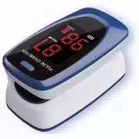 Finger Pulsoximeter Oxy 2 Led Bildschirm 60x30,5x32,5mm 1 Stück Gima