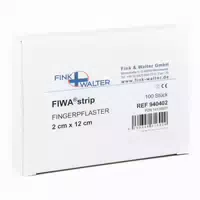 Fingerpflaster 2x12 cm Hautfarben Fiwastrip
