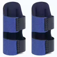 Fingerschiene 2er Set Fingerstütze Verstauchung Arthritis Te 1 st